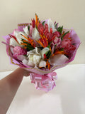 Wrapped bouquet