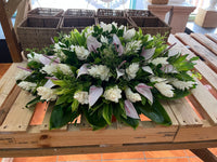 Tropical Casket Arrangement